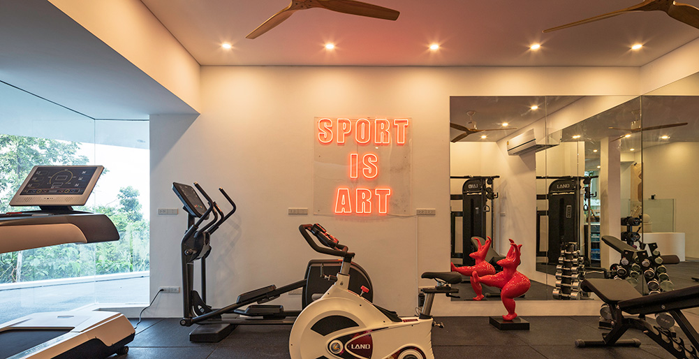 Golden Lotus - Villa Vie - Well equipped gym